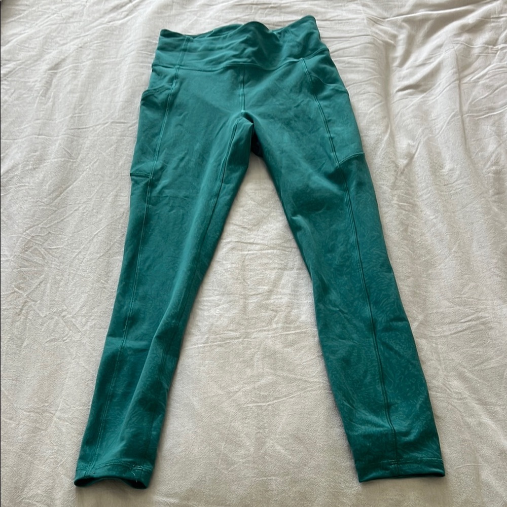 Lululemon invigorate high rise leggings 25 inch with pockets